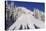 Ski Tracks Off of Lodi at Whitefish, Mountain Resort, Montana, Usa-Chuck Haney-Stretched Canvas