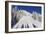 Ski Tracks Off of Lodi at Whitefish, Mountain Resort, Montana, Usa-Chuck Haney-Framed Photographic Print