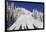 Ski Tracks Off of Lodi at Whitefish, Mountain Resort, Montana, Usa-Chuck Haney-Framed Photographic Print