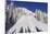 Ski Tracks Off of Lodi at Whitefish, Mountain Resort, Montana, Usa-Chuck Haney-Mounted Premium Photographic Print
