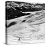 Ski Tracks on Alpine Slopes of Winter Resort-Alfred Eisenstaedt-Stretched Canvas