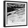 Ski Tracks on Alpine Slopes of Winter Resort-Alfred Eisenstaedt-Framed Photographic Print