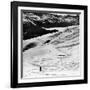 Ski Tracks on Alpine Slopes of Winter Resort-Alfred Eisenstaedt-Framed Photographic Print