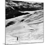 Ski Tracks on Alpine Slopes of Winter Resort-Alfred Eisenstaedt-Mounted Photographic Print