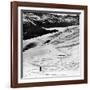 Ski Tracks on Alpine Slopes of Winter Resort-Alfred Eisenstaedt-Framed Photographic Print