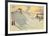 Ski Trails, Mt. Baker, Washington-null-Framed Premium Giclee Print