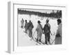 Ski Troops Patrolling in Finland During World War Ii-Robert Hunt-Framed Photographic Print