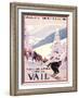 Ski Vail Vintage Winter Sport-null-Framed Giclee Print