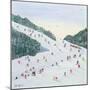 Ski-Vening, 1995-Judy Joel-Mounted Giclee Print