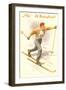 Ski Whitefish, Old-Fashioned Cross Country-null-Framed Art Print