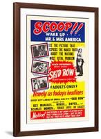 Skid Row-Scoop-Wake Up America-Mack Enterprise-Framed Art Print