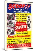 Skid Row-Scoop-Wake Up America-Mack Enterprise-Mounted Art Print