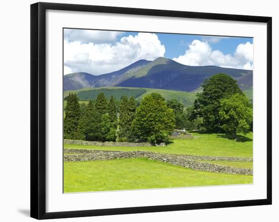 Skiddaw, Lake District National Park, Cumbria, England, United Kingdom, Europe-Jeremy Lightfoot-Framed Photographic Print