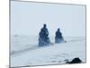 Skidooing on Langjokull Glacier, Iceland, Polar Regions-Ethel Davies-Mounted Photographic Print