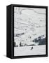 Skier at Jackson Hole Ski, Jackson Hole, Wyoming, United States of America, North America-Kimberly Walker-Framed Stretched Canvas