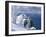 Skier Atop a Mountain-null-Framed Photographic Print