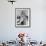 Skier, Heidi Biebl During the Winter Olympics-George Silk-Framed Premium Photographic Print displayed on a wall