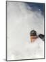 Skier in deep powder at Alta, Utah-Lee Cohen-Mounted Photographic Print