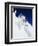 Skier in Powder at Big Mountain Resort, Whitefish, Montana, USA-Chuck Haney-Framed Photographic Print