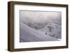 Skier in the mountains on a magical looking day, Canada, North America-Tyler Lillico-Framed Photographic Print