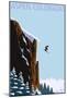 Skier Jumping - Aspen, Colorado-null-Mounted Poster