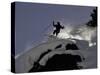 Skier Jumping, USA-Michael Brown-Stretched Canvas