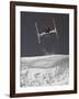 Skier Jumping, USA-Michael Brown-Framed Photographic Print