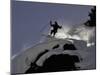 Skier Jumping, USA-Michael Brown-Mounted Photographic Print