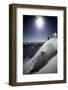 Skier Parker Cook at Snowbird, Utah-Adam Barker-Framed Photographic Print