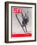 Skier Riding the Chair Lift at Sun Valley Ski Resort, March 8, 1937-Alfred Eisenstaedt-Framed Photographic Print