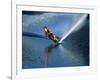 Skier Speeding, Water Spraying-null-Framed Photographic Print