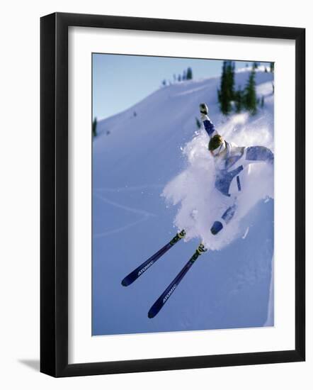 Skier-null-Framed Photographic Print