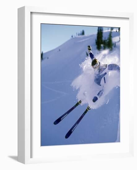 Skier-null-Framed Photographic Print