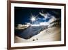 Skiers Collect their Gear and Get Ready for Another Run in the Mt Baker Backcountry of Washington-Jay Goodrich-Framed Photographic Print