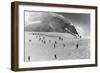 Skiers in Switzerland-null-Framed Photographic Print