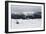 Skiers in the mountains, Dolomites, Italy, Europe-Alex Treadway-Framed Premium Photographic Print