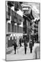 Skiers in Zermatt Town-null-Mounted Photographic Print