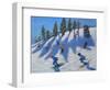 Skiers, Lofer, 2010-Andrew Macara-Framed Giclee Print