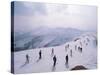 Skiers, Steinberkogel Area, Kitzbuhel, Austria-Adam Woolfitt-Stretched Canvas