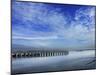 Skies over the Pier-Adrian Campfield-Mounted Giclee Print