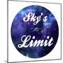 Skies The Limit-Marcus Prime-Mounted Art Print