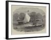 Skiff and Canoe for the Empress of the French-Edwin Weedon-Framed Giclee Print