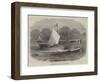 Skiff and Canoe for the Empress of the French-Edwin Weedon-Framed Giclee Print