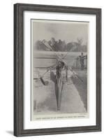 Skiff Wrecked in an Attempt to Cross the Channel-null-Framed Giclee Print