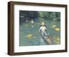 Skiffs, 1877-Gustave Caillebotte-Framed Giclee Print