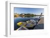 Skiffs at the town docks in Jonesport, Maine.-Jerry & Marcy Monkman-Framed Photographic Print