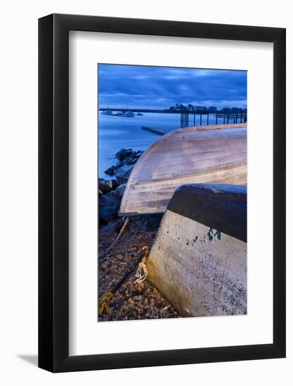 Skiffs in Rye Harbor, New Hampshire-Jerry & Marcy Monkman-Framed Photographic Print