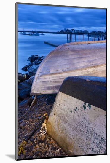 Skiffs in Rye Harbor, New Hampshire-Jerry & Marcy Monkman-Mounted Photographic Print