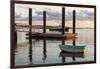 Skiffs Next to the Commercial Fishing Pier in Chatham, Massachusetts. Cape Cod-Jerry and Marcy Monkman-Framed Photographic Print