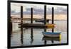 Skiffs Next to the Commercial Fishing Pier in Chatham, Massachusetts. Cape Cod-Jerry and Marcy Monkman-Framed Photographic Print